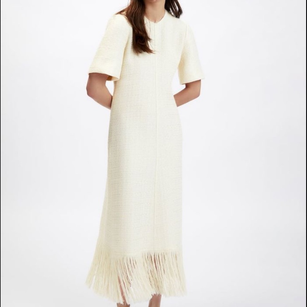 NWT Textured Weave Zara Dress
